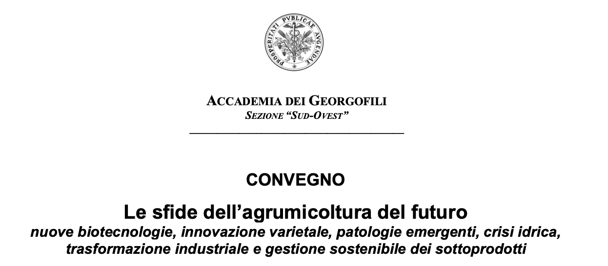 Le sfide dell&rsquo;agrumicoltura del futuro